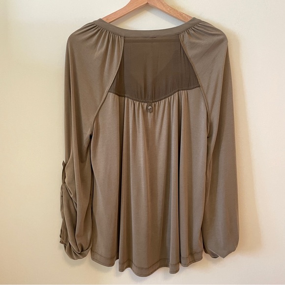 NWOT Free People Bootcamp Henley Top - Picture 7 of 16